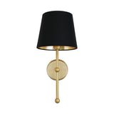 Elegant Antique Brass Wall Sconce - California Collection