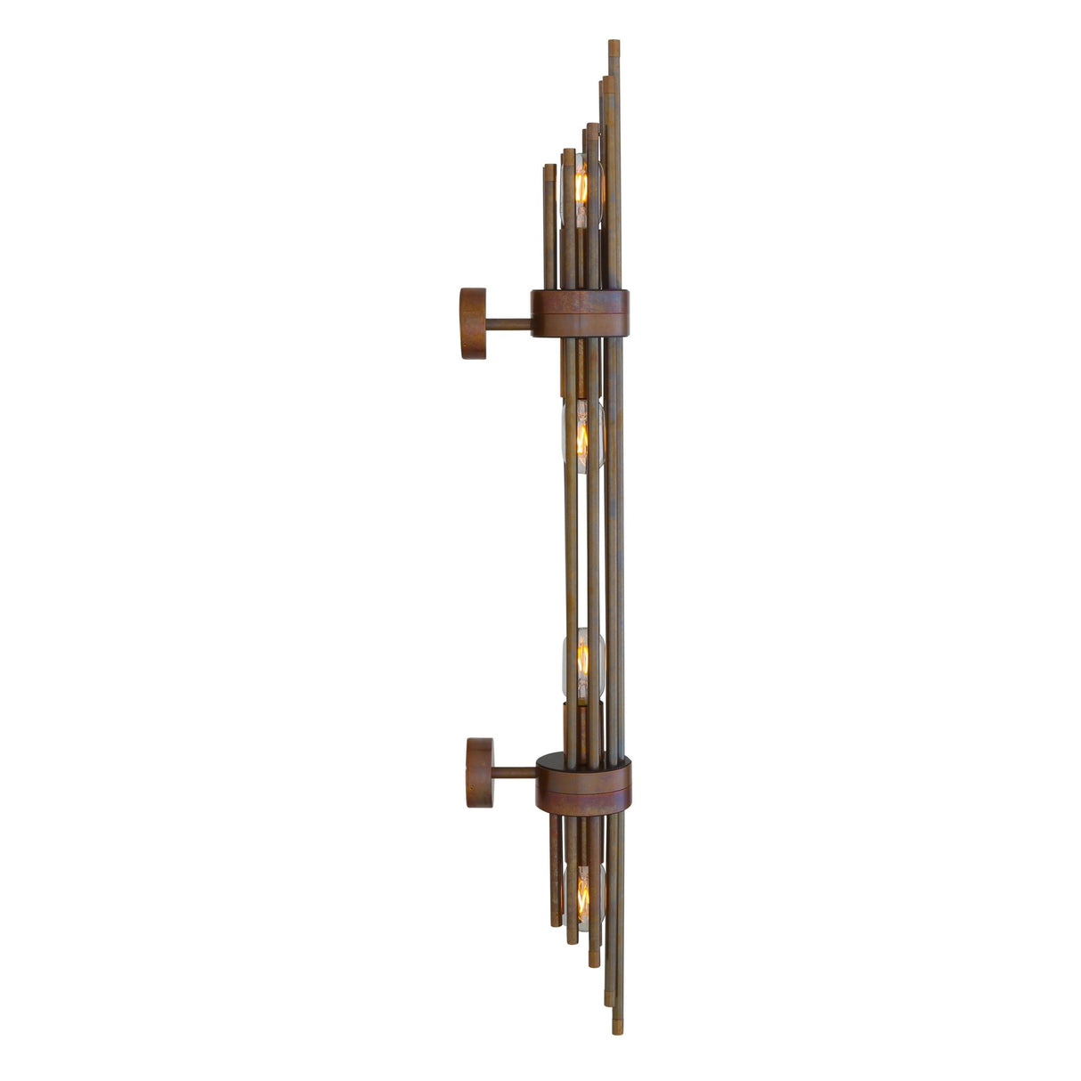 Antique Brass Victoria Wall Sconce Light Fixture