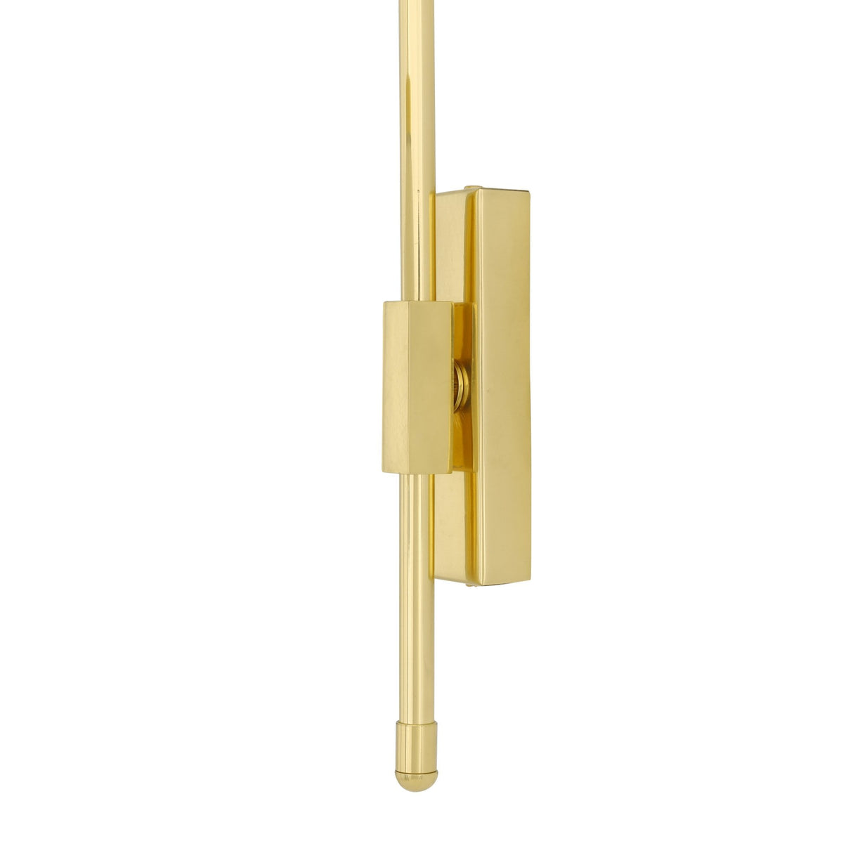 Vintage Brass Lantern Wall Light with Clear Glass Shade