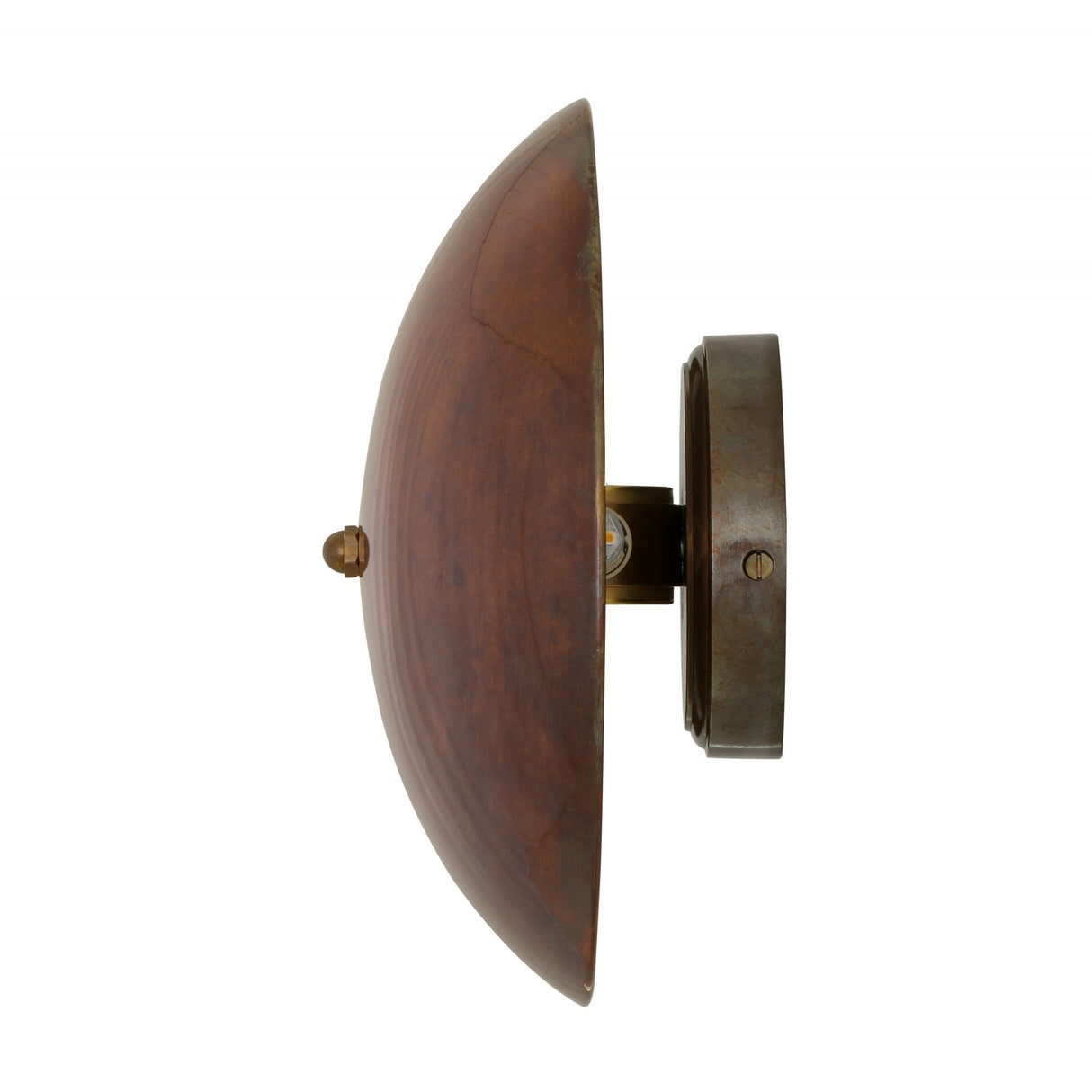 Antique Brass Halo Wall Light - Luqa Collection