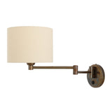 Elegant Kerry Wall Sconce in Antique Brass Finish