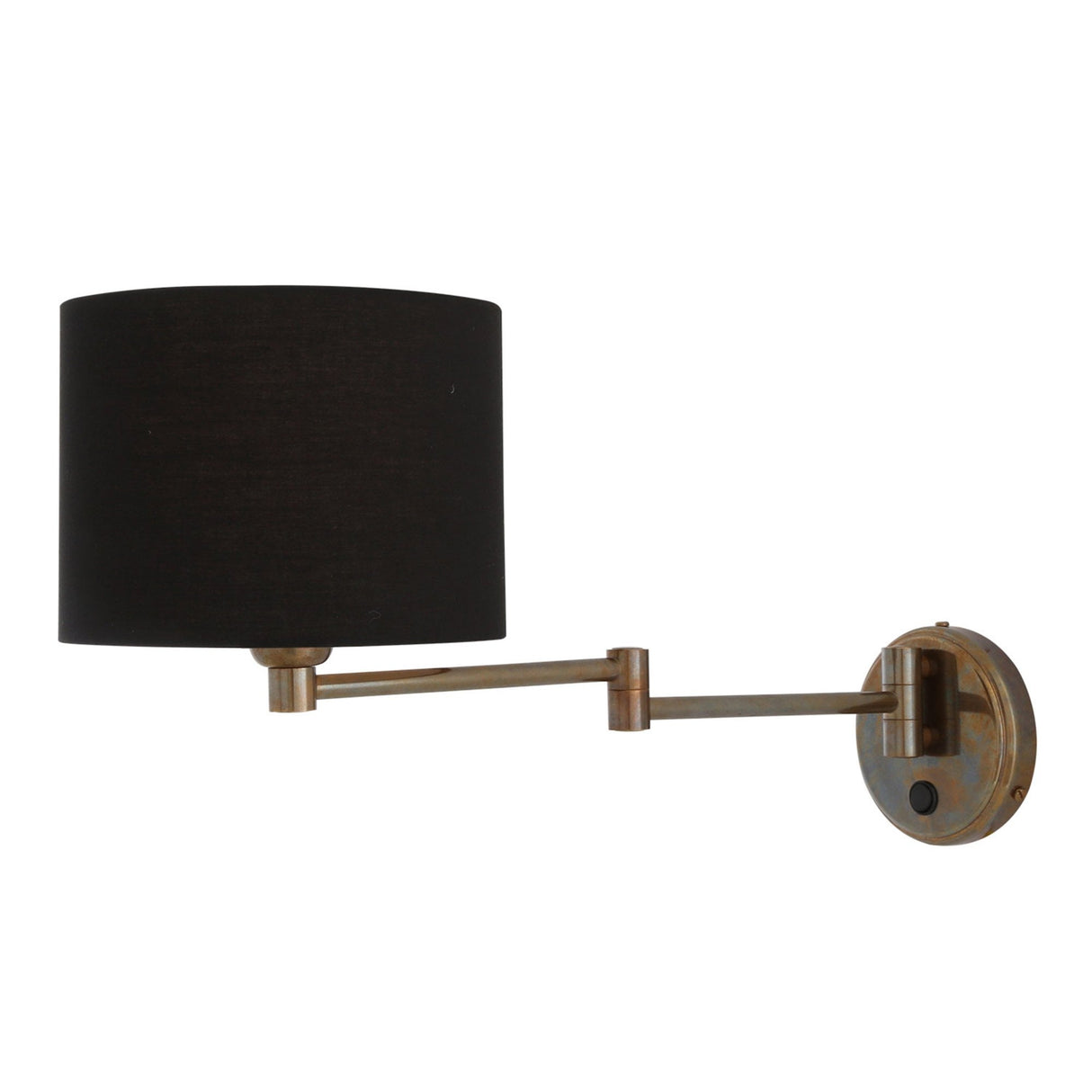 Elegant Kerry Wall Sconce in Antique Brass Finish