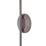 Winslow Dual Globe Wall Sconce, Antique Brass and Clear Glass Design