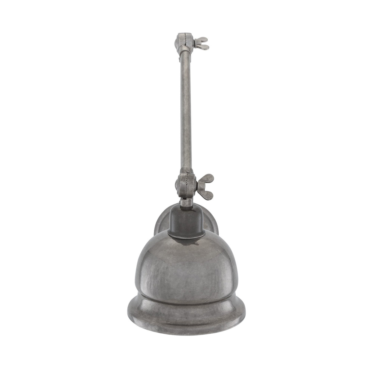 Industrial Antique Brass Extendable Wall Light