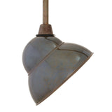 Sanford Vintage Brass Outdoor Wall Light