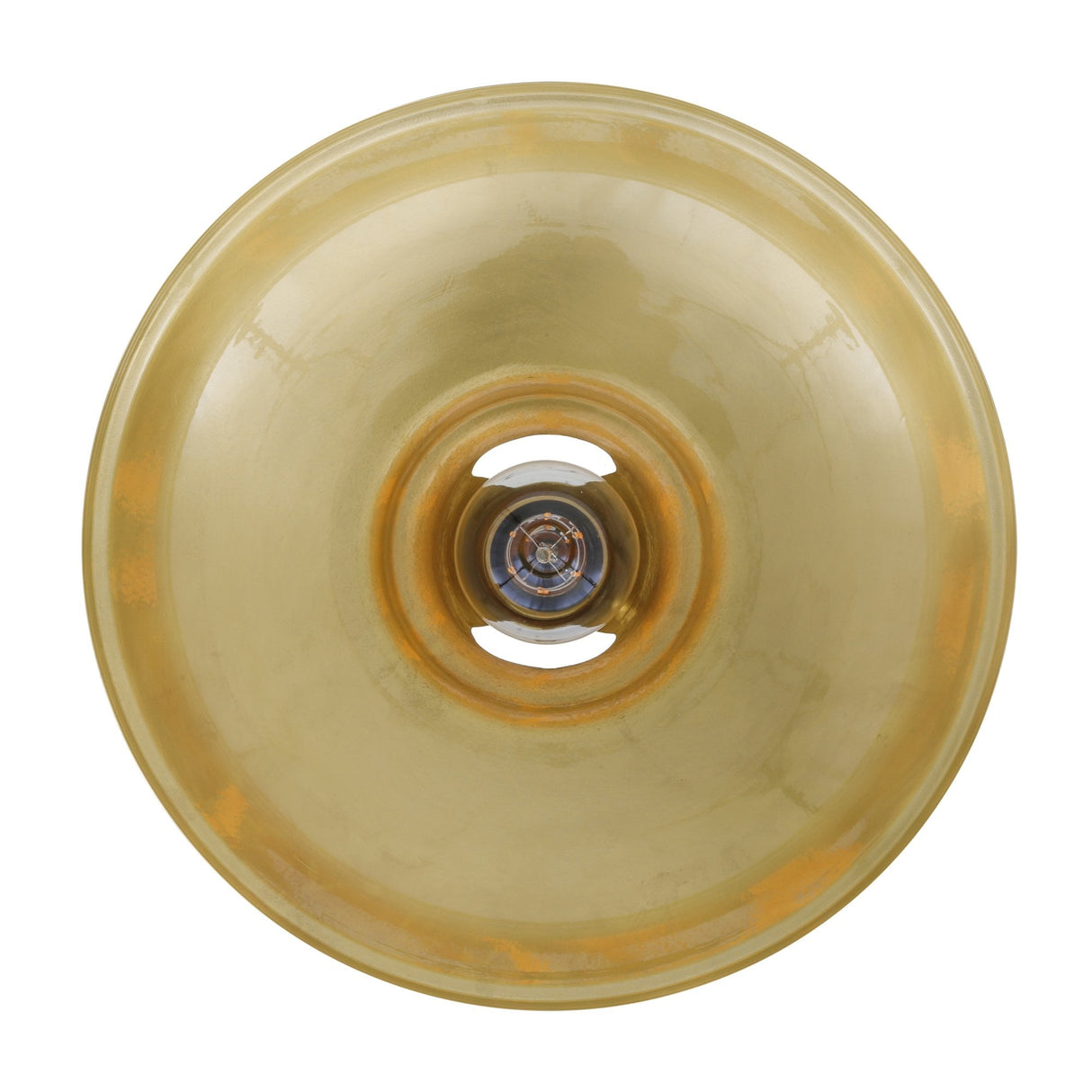 Geneva Industrial Brass Pendant Light