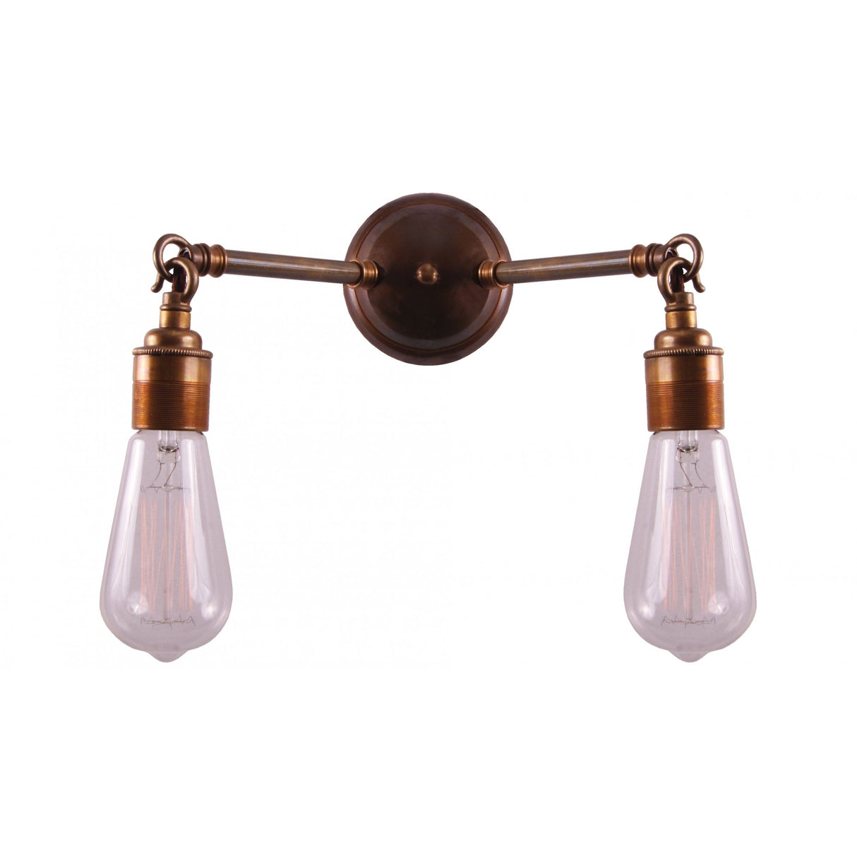 Arrigo Dual Arm Industrial Wall Sconce
