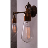 Arrigo Dual Arm Industrial Wall Sconce