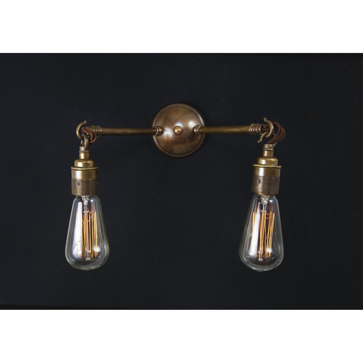 Arrigo Dual Arm Industrial Wall Sconce