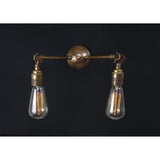 Arrigo Dual Arm Industrial Wall Sconce