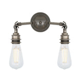 Arrigo Dual Arm Industrial Wall Sconce