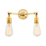 Arrigo Dual Arm Industrial Wall Sconce