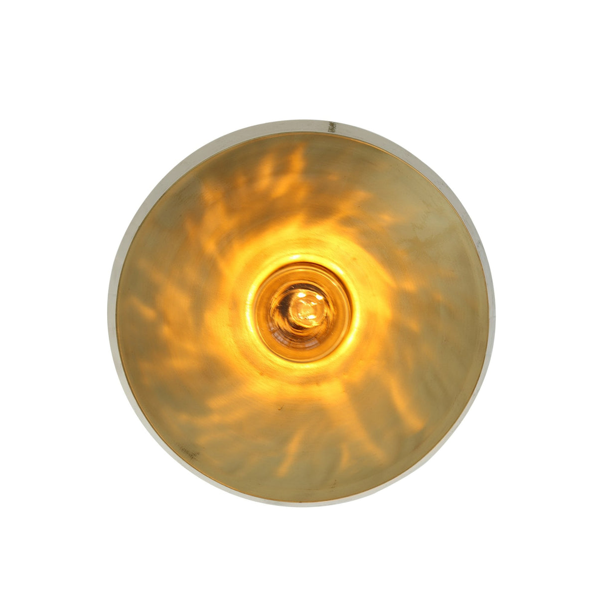 Elegant Isla Brass & Glass Pendant Light with Teardrop Shade