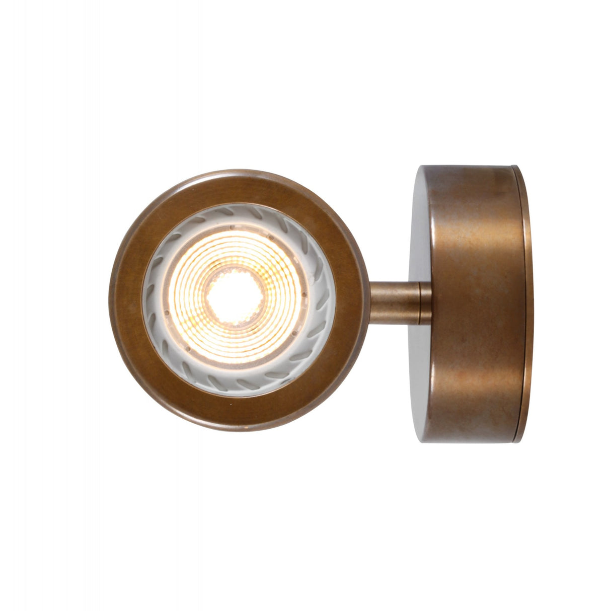 Lana Antique Brass Up/Down Wall Sconce, IP44