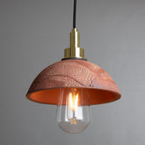 Kingii Pendant - Autumn Glaze, Brass Antiquity