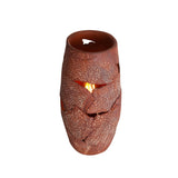 Rustic Carya Table Lamp - Red Iron Finish