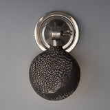 Coco Wall Sconce - Black Ceramic, Antique Brass