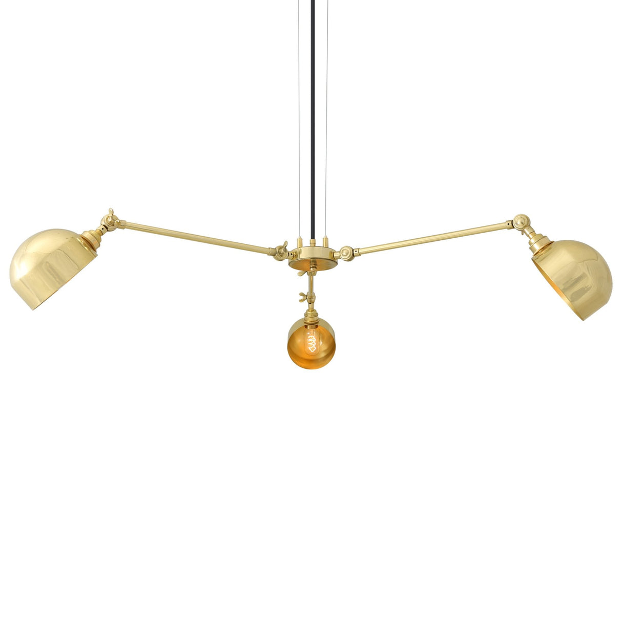 Neiva Modern Brass Chandelier