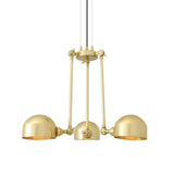 Neiva Modern Brass Chandelier