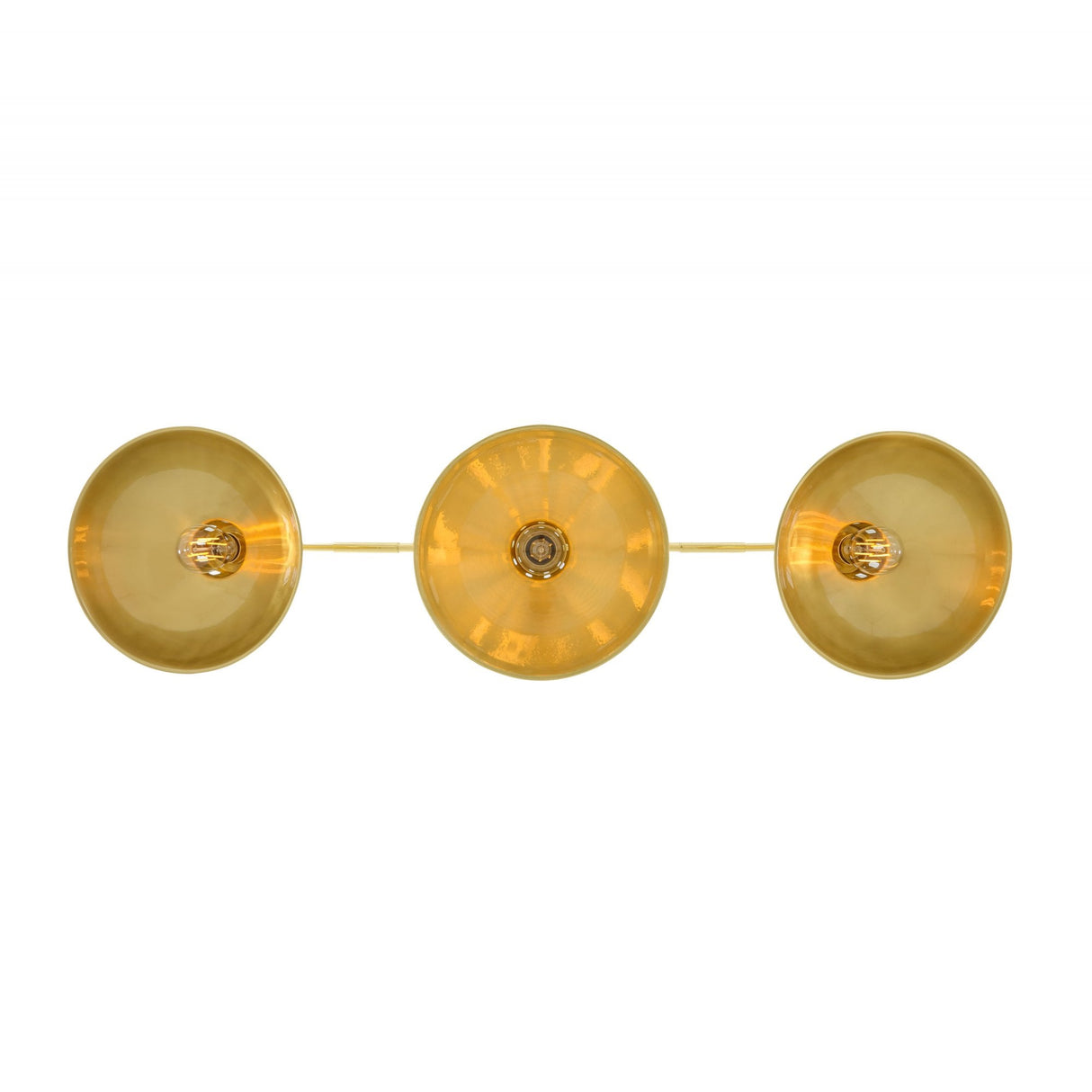 Antique Brass Industrial Bar Pendant Chandelier