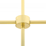 Antique Brass Industrial Bar Pendant Chandelier