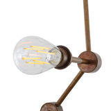 Toronto Starry Night Chandelier in Antique Brass