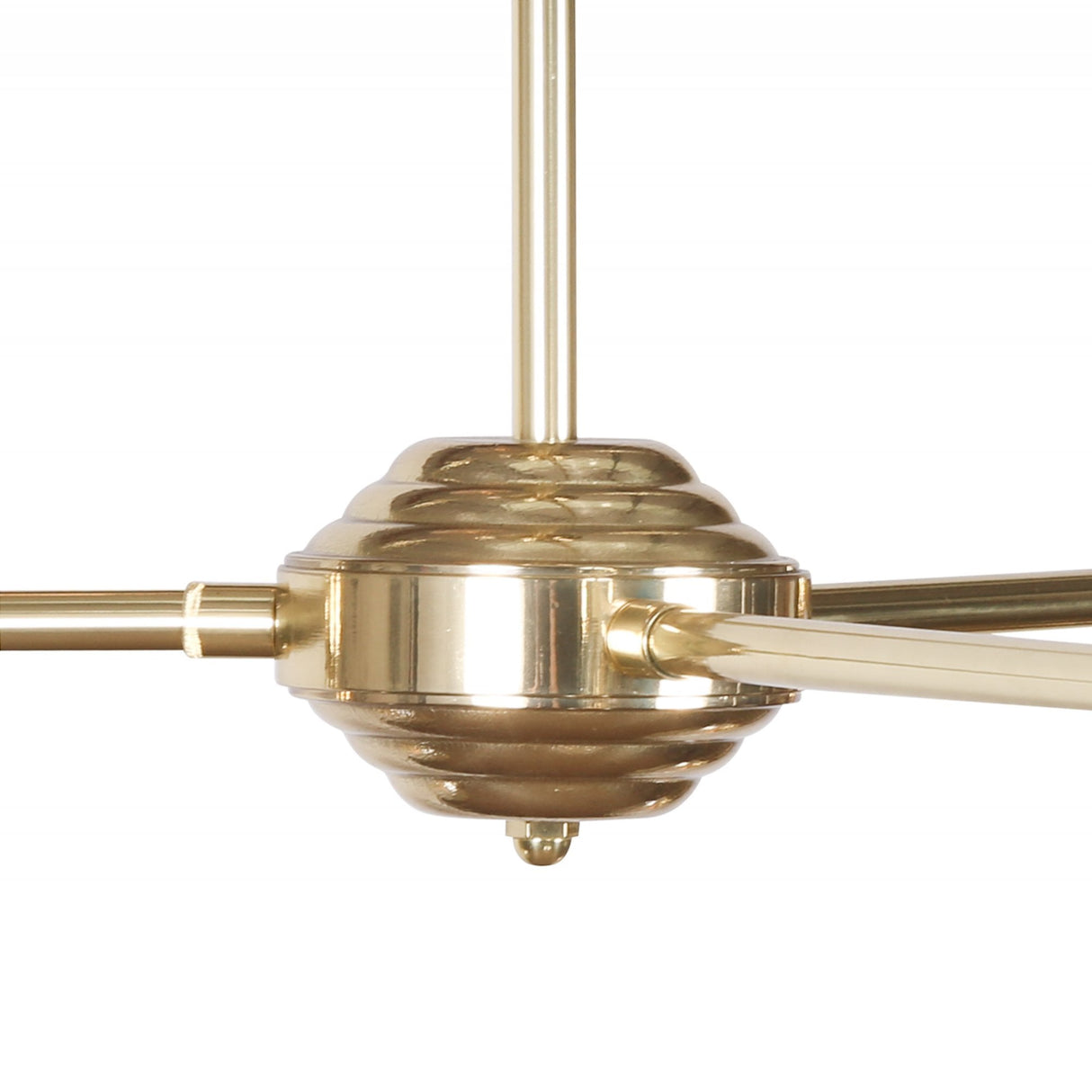 Antique Brass Blaenau Tri-Pendant Chandelier