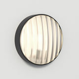 Montreal Black Textured Wall Light - 300mm Round
