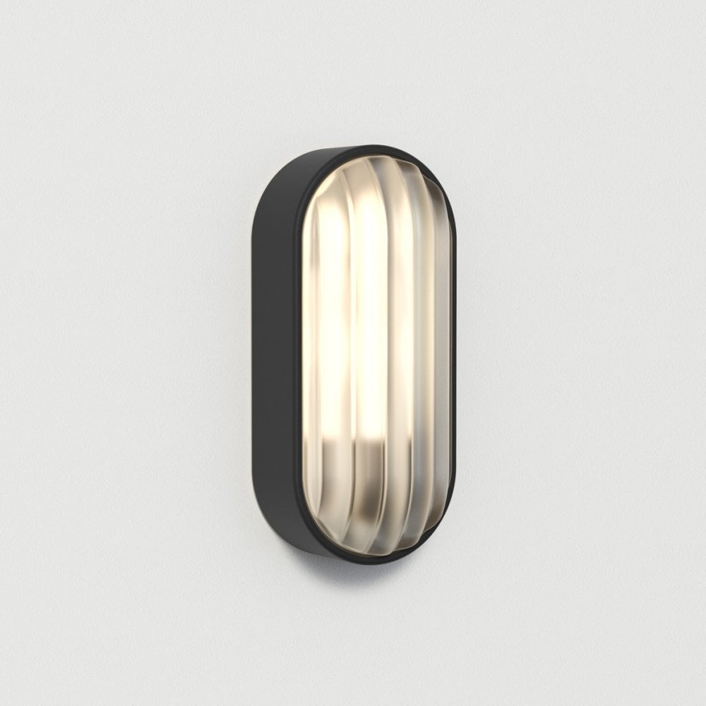 Sleek Textured Black Montreal Wall Sconce