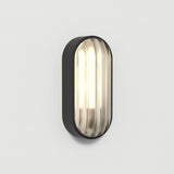 Sleek Textured Black Montreal Wall Sconce