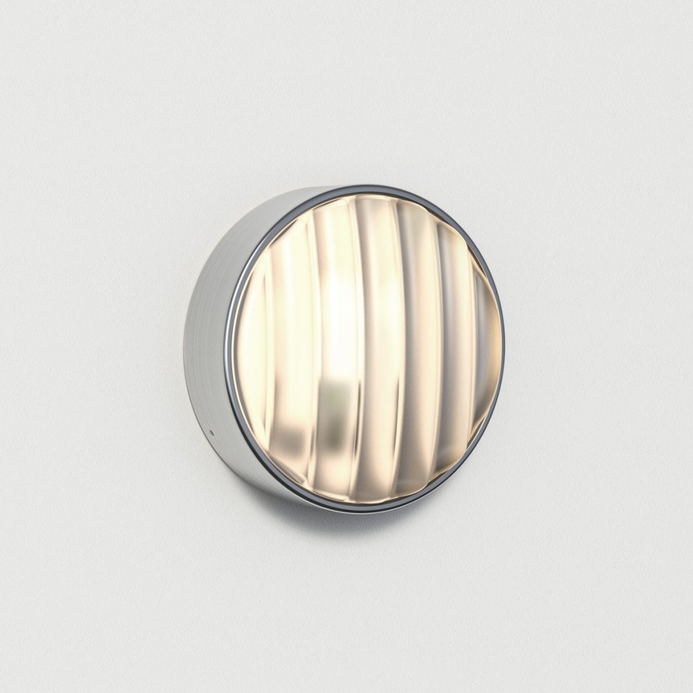 Montreal Round Stainless Steel Wall Light