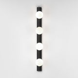 Elegant Matte Black Cabaret Lighting Fixture