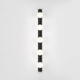 Elegant Matte Black LED Wall Light Fixture