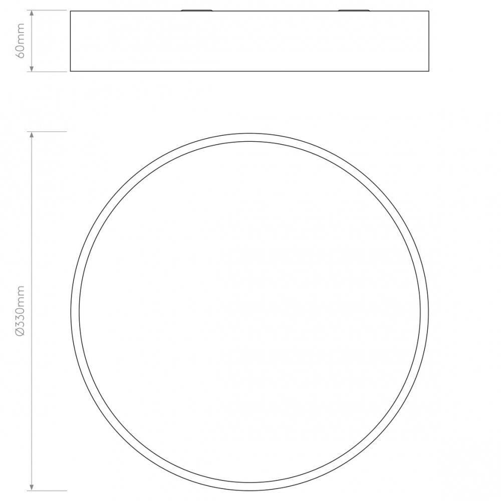 Mallon LED Light Fixture - Matte Nickel Finish