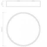 Mallon LED Light Fixture - Matte Nickel Finish