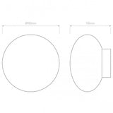 Matte Black Zeppo Wall Light Fixture
