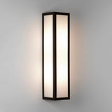 Salerno Matte Black Vertical Wall Light