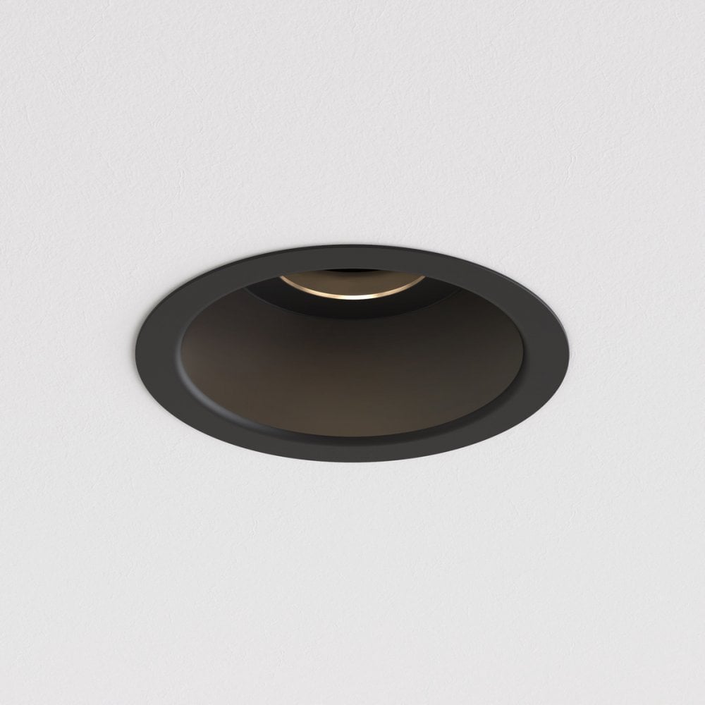 Sleek Minima Matt Black Ceiling Light