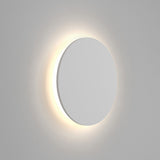 Eclipse Round 350 LED Wall Light Plaster Finish
