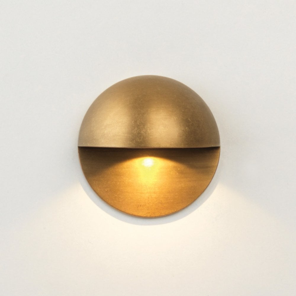 Tivola Antique Brass LED Wall Light