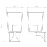 Farringdon Matte Black Wall Sconce