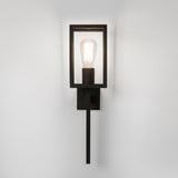 Timeless Coach 130 Textured Black Wall Light