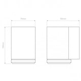 Jura Elegant Brass Wall Light Fixture