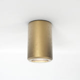 Jura Surface Mounted Ceiling Light in Solid Brass Finish