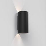 Yuma Textured Black 240 LED Wall Light