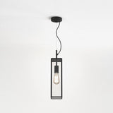 Textured Black Harvard Ceiling Pendant Light