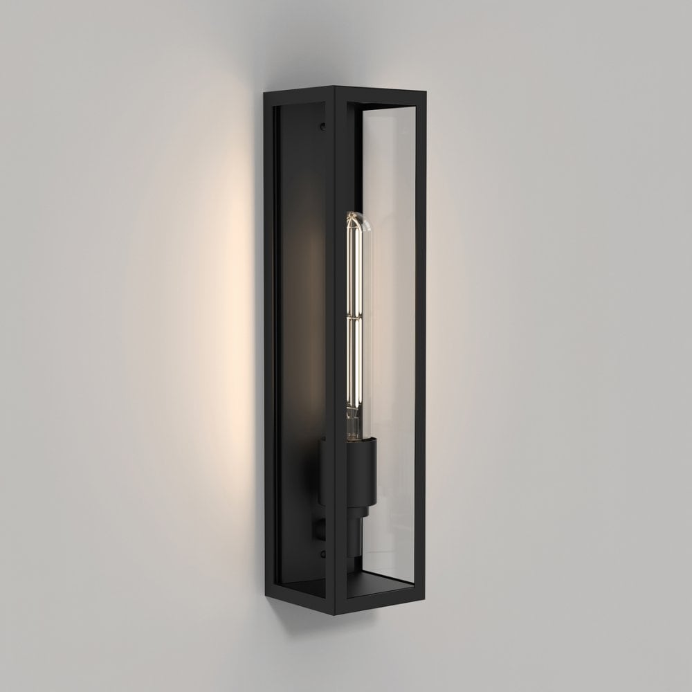 Harvard Black Textured Wall Sconce