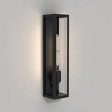 Harvard Black Textured Wall Sconce
