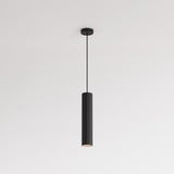 Sleek Black Hashira Pendant Light