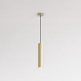 Matt Gold Hashira Ceiling Pendant Light